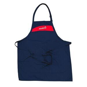 Sodexo Navy & Red Apron One Size